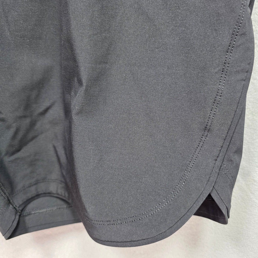 Lands End Black Active Board Shorts Swim Shorts with Liner Womens 14 Pocket - Picture 4 of 14